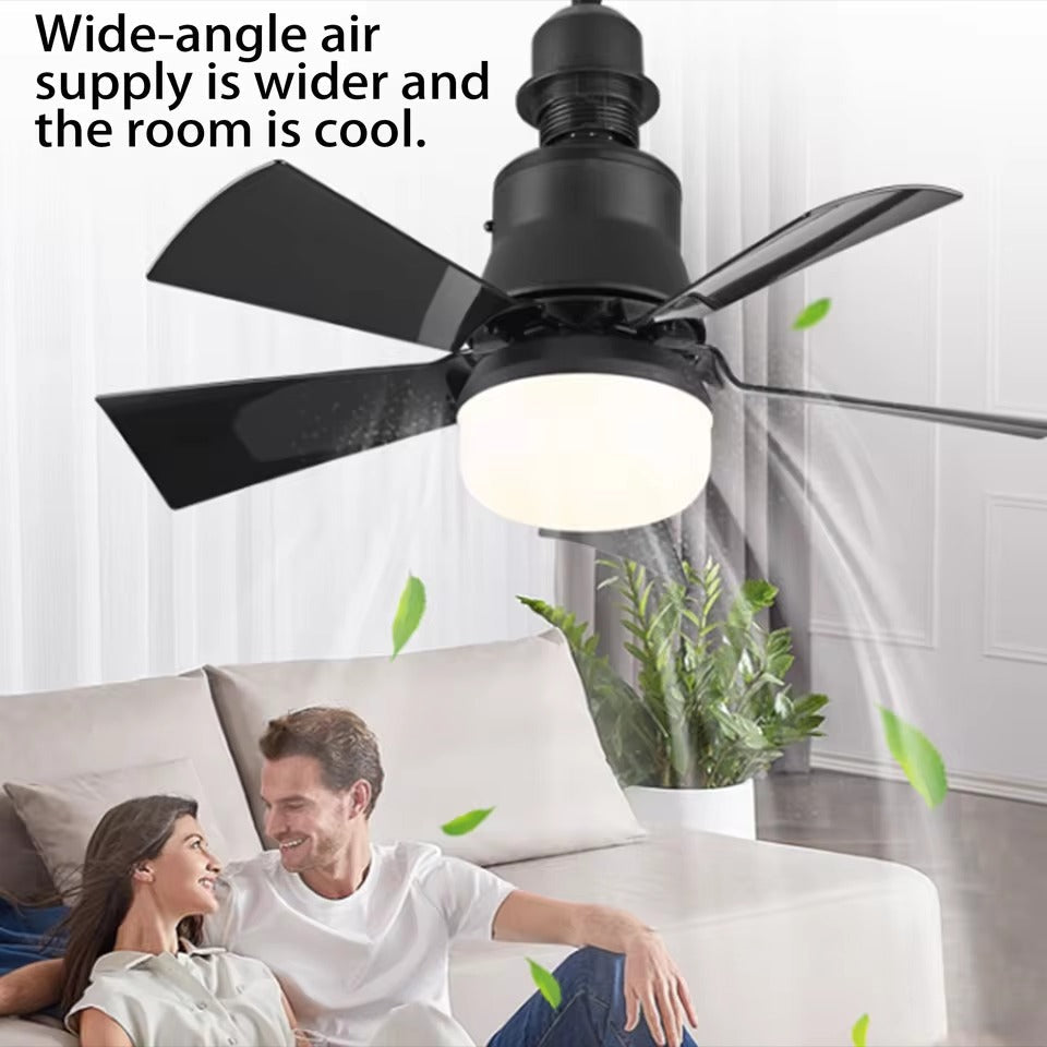 Socket Fan Light with Remote